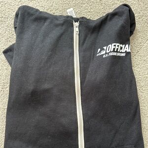 USFSA figure skating official zip up hoodie